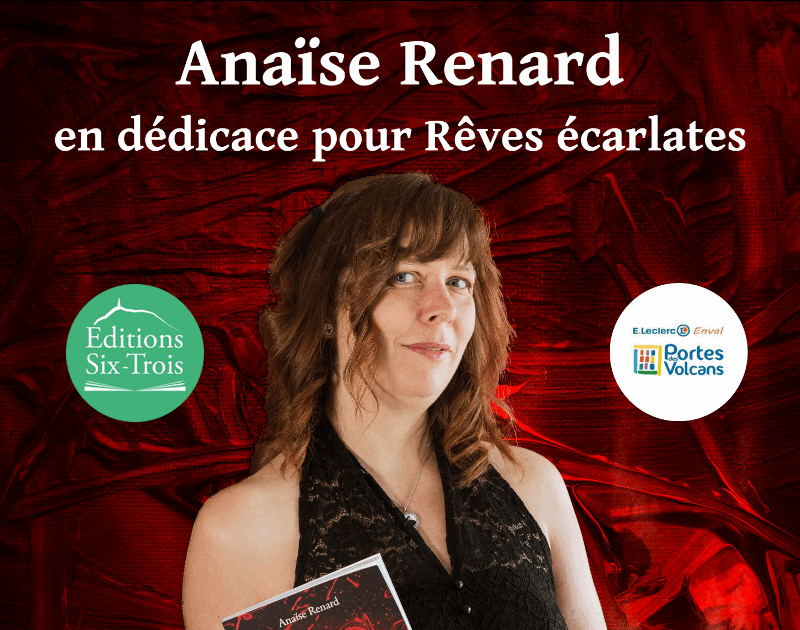 Anaïse Renard à l'espace Culturel Leclerc d'Enval