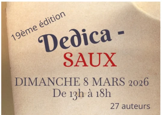 Salon du livre dédicasaux Sauxillanges