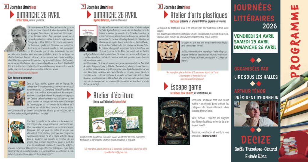 Journées Littéraires Decize