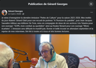 Gérard Georges sur RCF