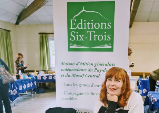 Anaïse Renard au salon du livre du Roannais